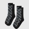 Monogram çoraplar – 2’li paket Monogram çoraplar – 2’li paket
