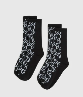 Monogram çoraplar – 2’li paket
