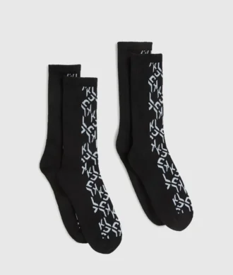 Monogram çoraplar – 2’li paket