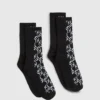 Monogram çoraplar – 2’li paket Monogram çoraplar – 2’li paket