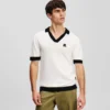 MONOGRAM ÖRGÜ POLO GÖMLEK MONOGRAM ÖRGÜ POLO GÖMLEK