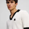 MONOGRAM ÖRGÜ POLO GÖMLEK MONOGRAM ÖRGÜ POLO GÖMLEK