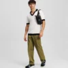 MONOGRAM ÖRGÜ POLO GÖMLEK MONOGRAM ÖRGÜ POLO GÖMLEK