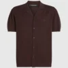 Monogram örgü polo gömlek Monogram örgü polo gömlek