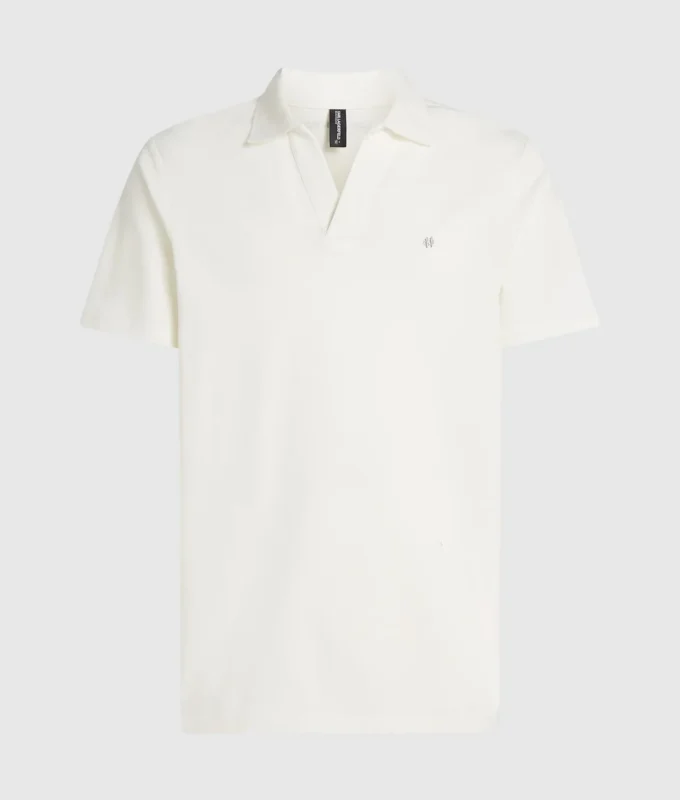 Monogram rozetli polo gömlek Monogram rozetli polo gömlek