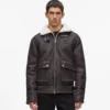 Monogram shearling ceket Monogram shearling ceket
