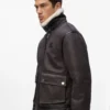 Monogram shearling ceket Monogram shearling ceket