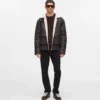 Monogram shearling ceket Monogram shearling ceket