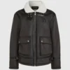 Monogram shearling ceket Monogram shearling ceket
