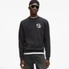 Monogram yamalı sweatshirt Monogram yamalı sweatshirt