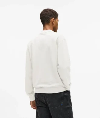 Monogram yamalı sweatshirt