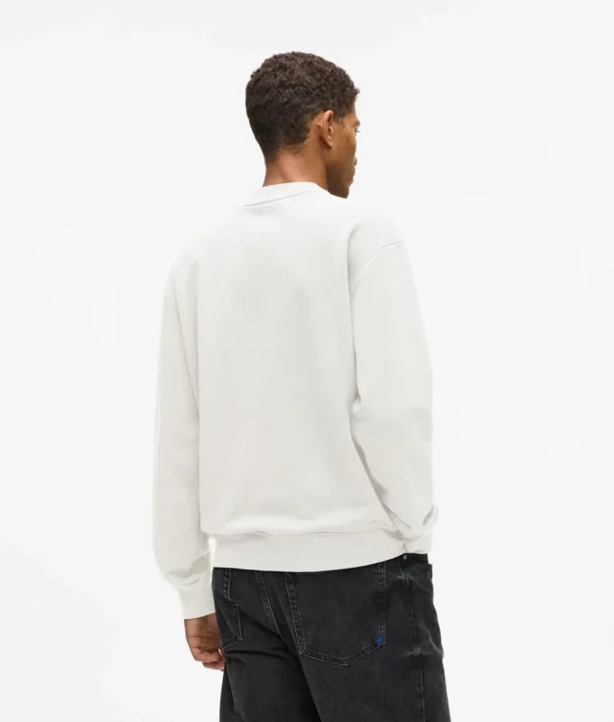 Monogram yamalı sweatshirt Monogram yamalı sweatshirt