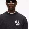 Monogram yamalı sweatshirt Monogram yamalı sweatshirt