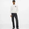 Monogram yamalı sweatshirt Monogram yamalı sweatshirt