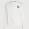 Monogram yamalı sweatshirt Monogram yamalı sweatshirt