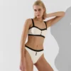 MONOKROM BANDEAU BİKİNİ ÜSTÜ MONOKROM BANDEAU BİKİNİ ÜSTÜ