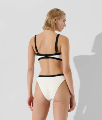 MONOKROM BANDEAU BİKİNİ ÜSTÜ