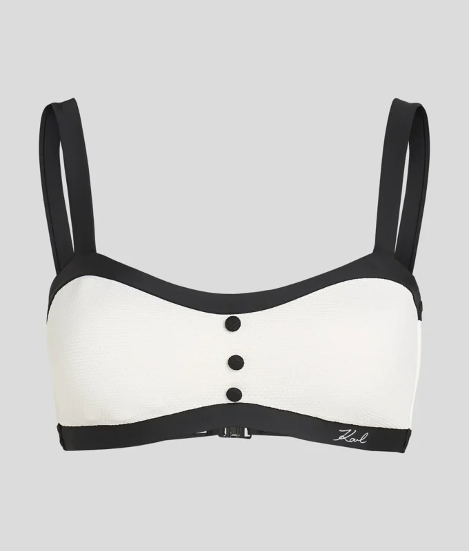 MONOKROM BANDEAU BİKİNİ ÜSTÜ MONOKROM BANDEAU BİKİNİ ÜSTÜ