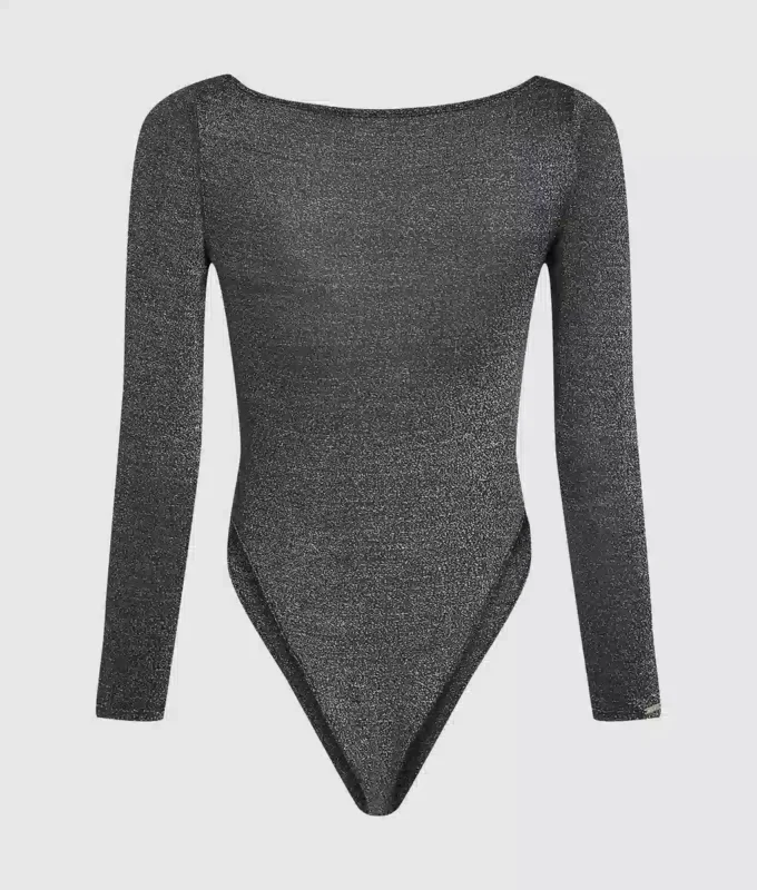 İmza uzun kollu bodysuit İmza uzun kollu bodysuit