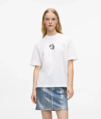 Normal kesim Monogram T-shirt