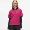 Normal kesim Monogram T-shirt Normal kesim Monogram T-shirt