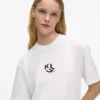 Normal kesim Monogram T-shirt Normal kesim Monogram T-shirt