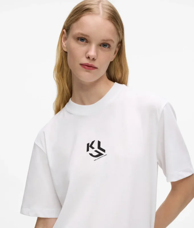 Normal kesim Monogram T-shirt Normal kesim Monogram T-shirt