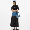 Normal kesim Monogram T-shirt Normal kesim Monogram T-shirt