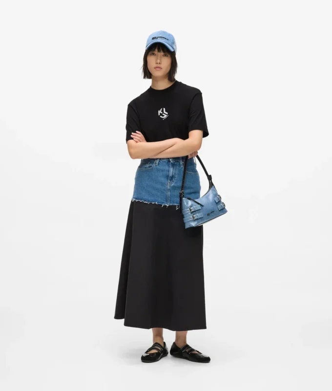 Normal kesim Monogram T-shirt Normal kesim Monogram T-shirt