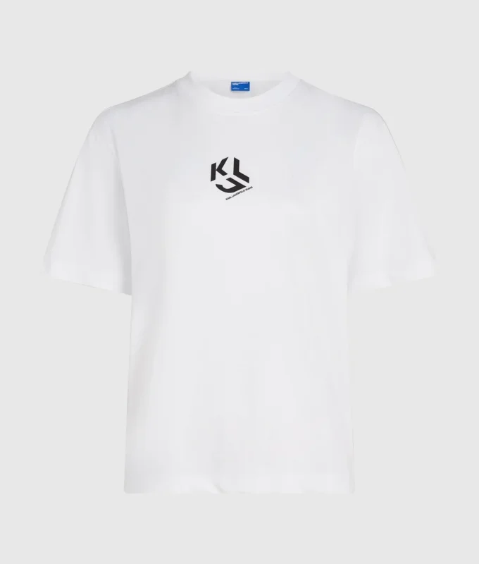 Normal kesim Monogram T-shirt Normal kesim Monogram T-shirt