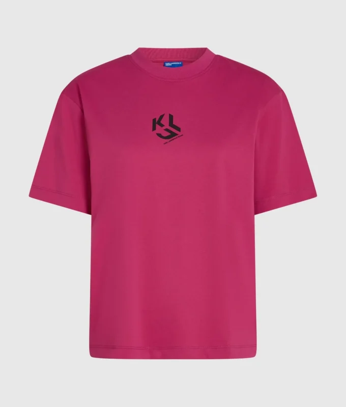 Normal kesim Monogram T-shirt Normal kesim Monogram T-shirt
