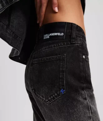 OMBRÉ YÜKSEK BEL DÜZ JEANS