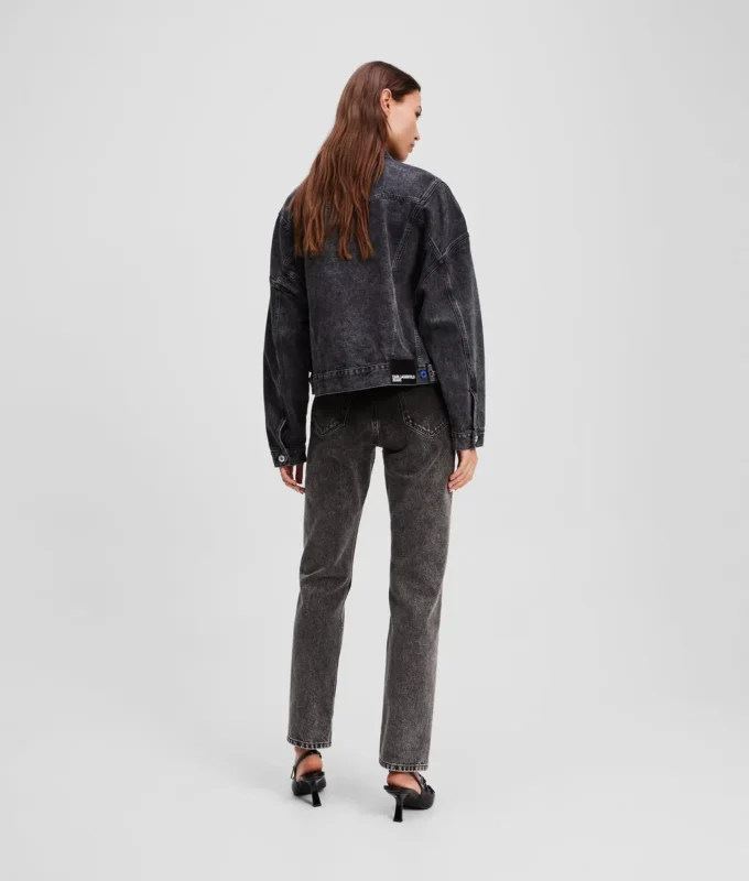 OMBRÉ YÜKSEK BEL DÜZ JEANS OMBRÉ YÜKSEK BEL DÜZ JEANS