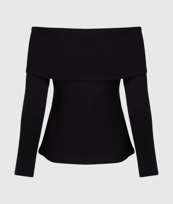 Omuzları açık sweatshirt Omuzları açık sweatshirt
