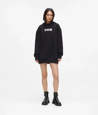 Oversize kapüşonlu sweatshirt