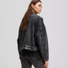 OVERSIZED CROPPED DENIM CEKET OVERSIZED CROPPED DENIM CEKET