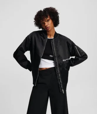 OVERSIZED SATEN BOMBER OVERSIZED SATEN BOMBER