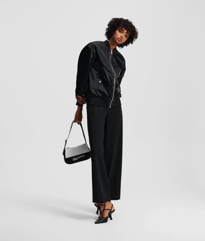 OVERSIZED SATEN BOMBER OVERSIZED SATEN BOMBER