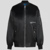 OVERSIZED SATEN BOMBER OVERSIZED SATEN BOMBER