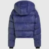 Parlak, kutu kesim puffer ceket Parlak, kutu kesim puffer ceket