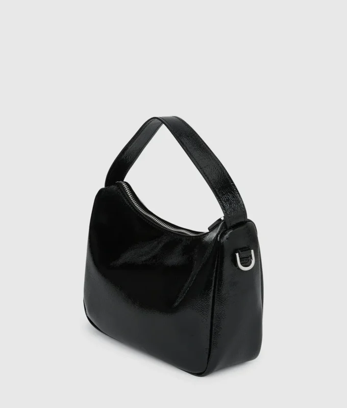 Parlak mini hobo çanta Parlak mini hobo çanta