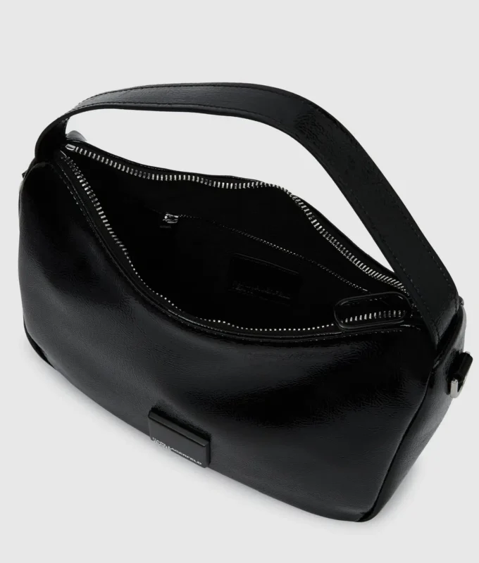 Parlak mini hobo çanta Parlak mini hobo çanta