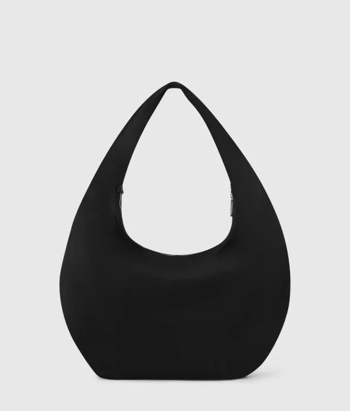 Parlak naylon hobo çanta Parlak naylon hobo çanta