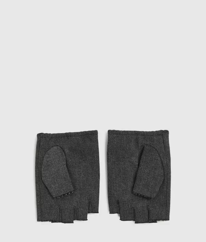 Parmaksız denim eldivenler Parmaksız denim eldivenler