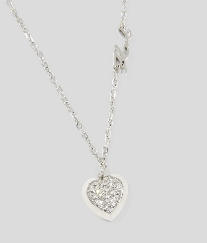 PAVÉ KALP CHARM KOLYE PAVÉ KALP CHARM KOLYE