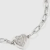 PAVÉ KALP CHARMS BİLEZİK PAVÉ KALP CHARMS BİLEZİK
