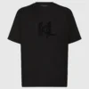Payetli Monogram Tişört