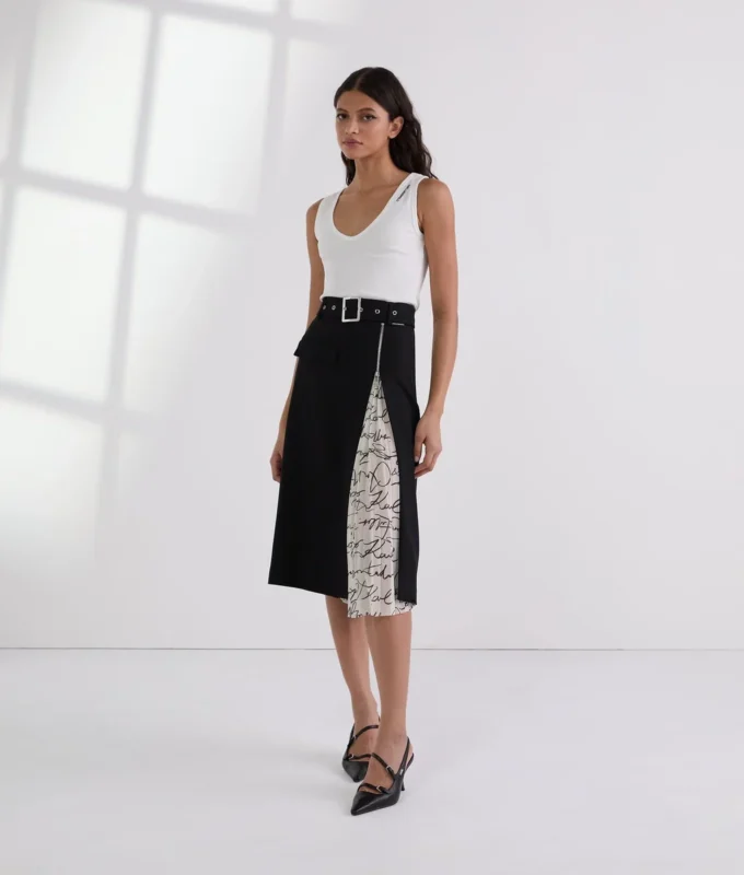 PLEAT DETAIL SKIRT PLEAT DETAIL SKIRT