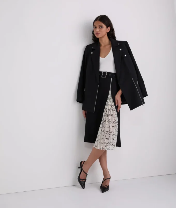 PLEAT DETAIL SKIRT PLEAT DETAIL SKIRT