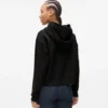 İpli kapüşonlu sweatshirt İpli kapüşonlu sweatshirt